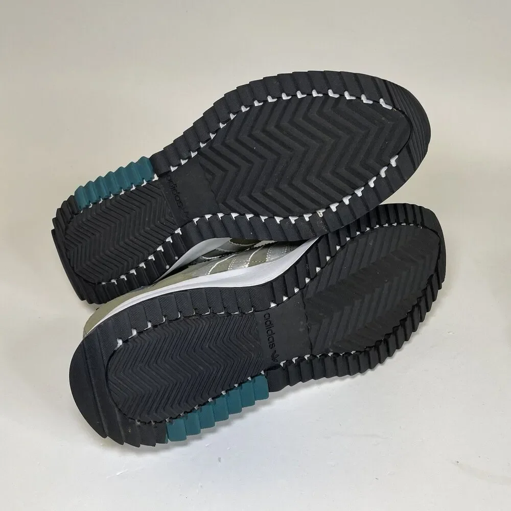 Adidas Originals Retropy F2 Green Shoes - Picture 8 of 9